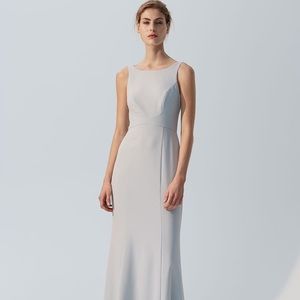 Amsale “Joelle” Bridesmaid Dress in ICE